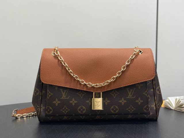 Factory Price ppppp Top-Tier Original M27065 Monogram Brown Chain Flap Envelope