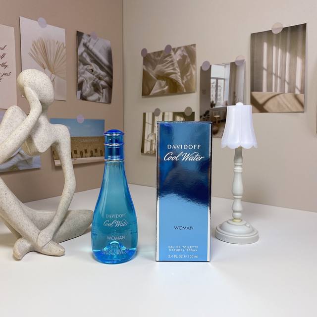 Original Quality Davidoff Cool Water Women's Perfume ML Fragrance Notes: Aquatic