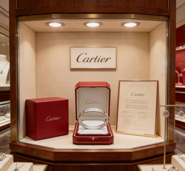 Cartier bracelet/bangle in V gold, perfect condition, impeccable details, the un