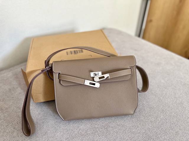 Genuine Leather Folding Gift Box Packaging Hermes Kelly Depeches Briefcase The K