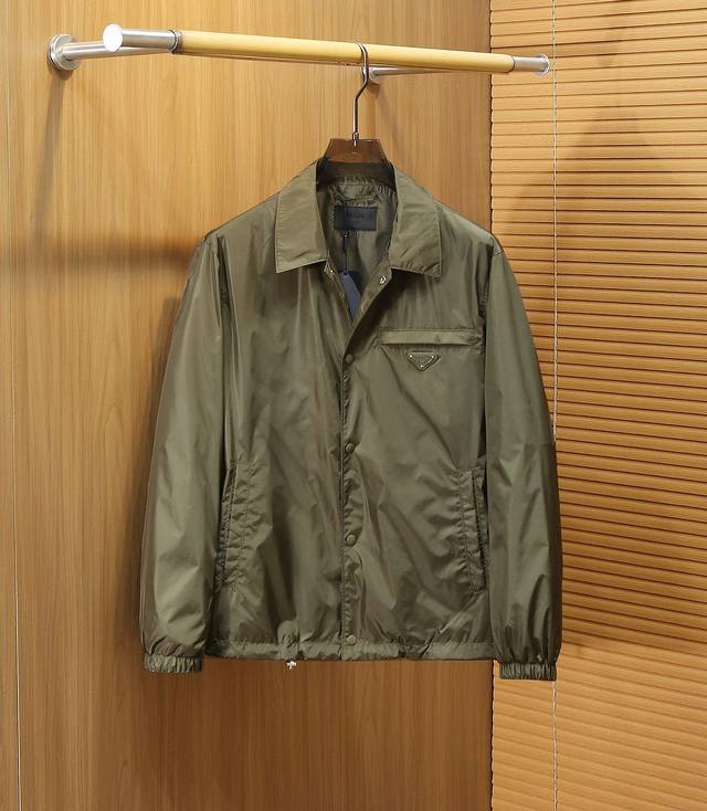 Prada 2026 Spring/Summer New Jacket High-end version! High-end boutique fabrics
