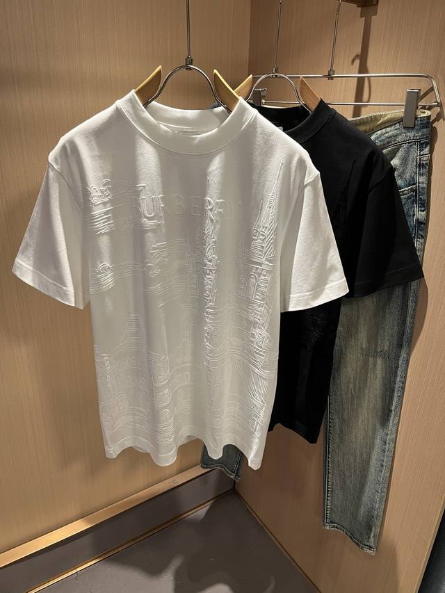 Burber*Y 2026 Spring/Summer New Arrival Short-Sleeve T-Shirt, a major release! M