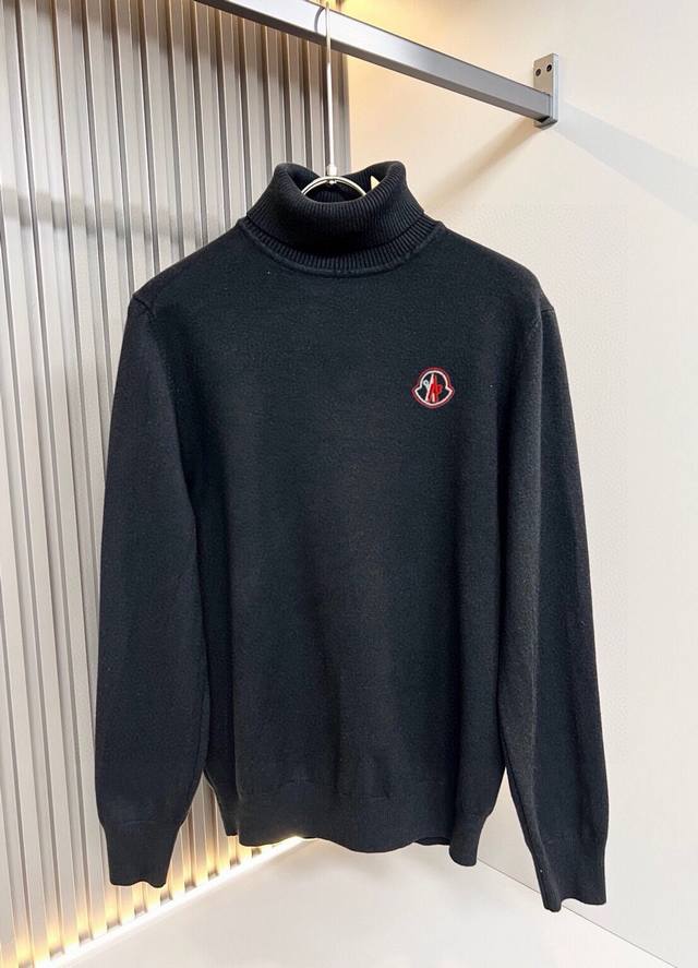 Autumn/Winter New Long-Sleeved Turtleneck Sweater Colors: Black, White Sizes: M