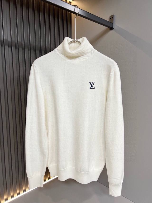 Autumn/Winter New Long-Sleeved Turtleneck Sweater Colors: Black, White Sizes: M