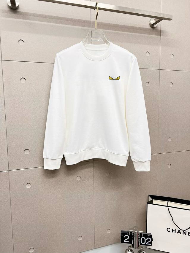 Fendi 2025 Autumn/Winter Fashion Long-Sleeve Sweatshirt, High-End Custom Classic