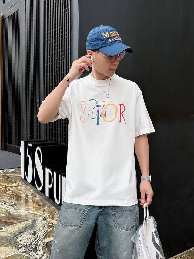 Dior 2026 Spring/Summer New Arrival - Latest Boutique Short-Sleeve Crew Neck T-S