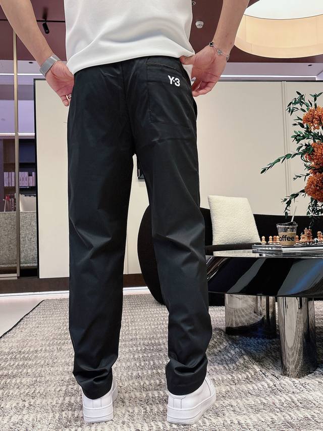 2026 Y3 Early Autumn New Arrival Men's Casual Sports Pants. A high-end sportswea