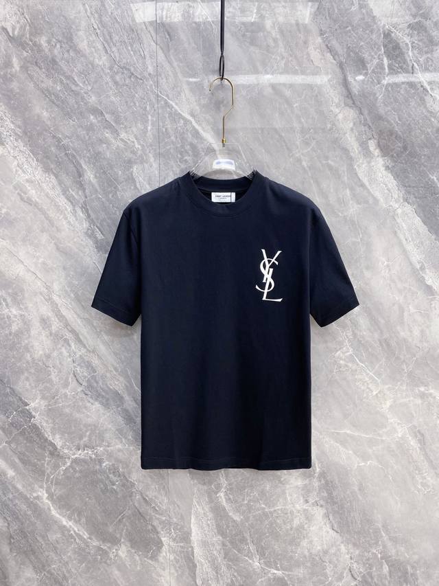 Yls Saint Laurent 2026 Spring/Summer New Arrival - Latest Short-Sleeve Crew Neck