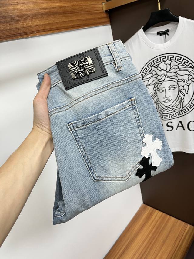 Chrome Hearts 2026 Spring New Arrival Jeans - Effortless in boutiques, a best-se