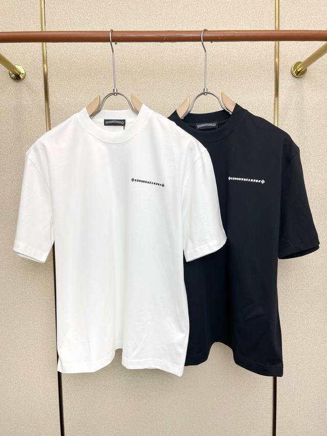 Chrome Hearts' latest men's casual short-sleeved shirt, a high-end custom-made,