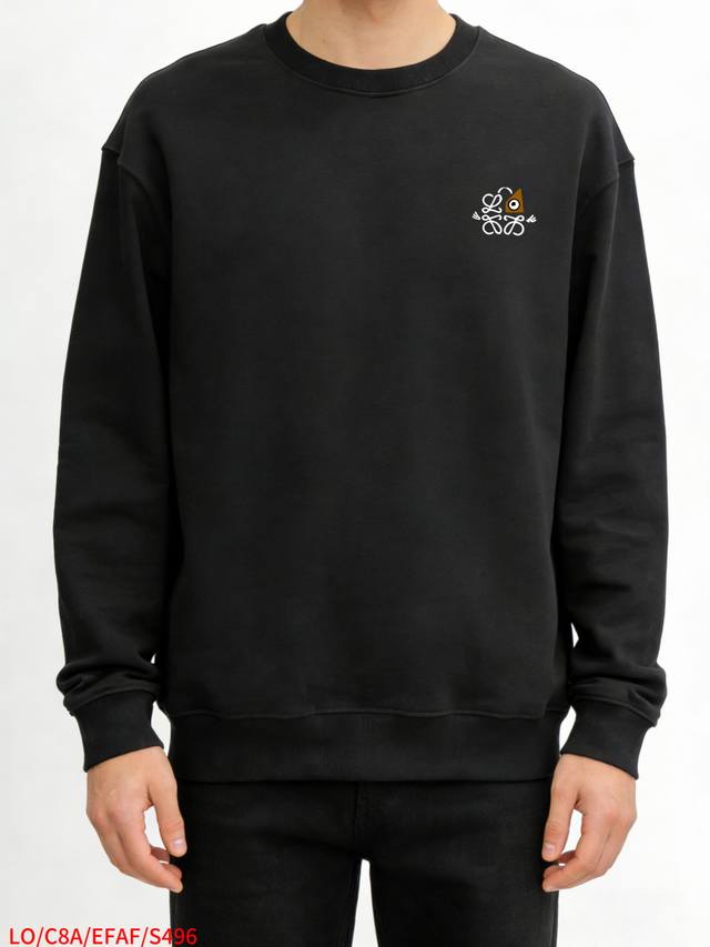 S496 Loewe's new official website letter print double-layer heavy-duty letter pa
