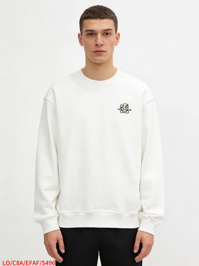 S496 Loewe official website new letter print double-layer heavy-duty letter patt