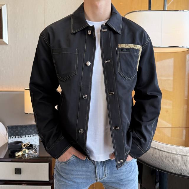 Gucci 2026Ss Year of the Horse Spring Jacket, made of custom high-quality polyes