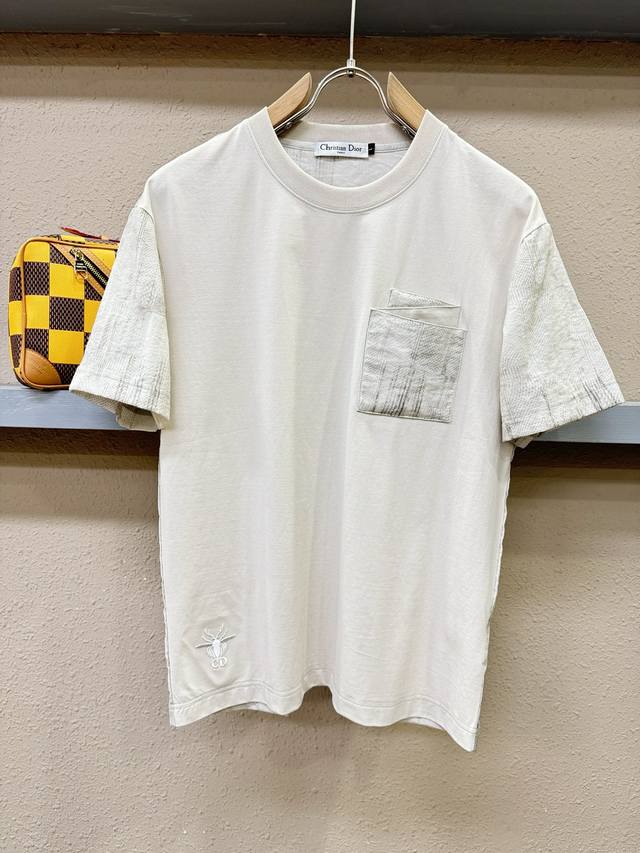 Dior 2026 New Arrival Short-Sleeve T-Shirt, Top Quality! Original Custom Fabric,