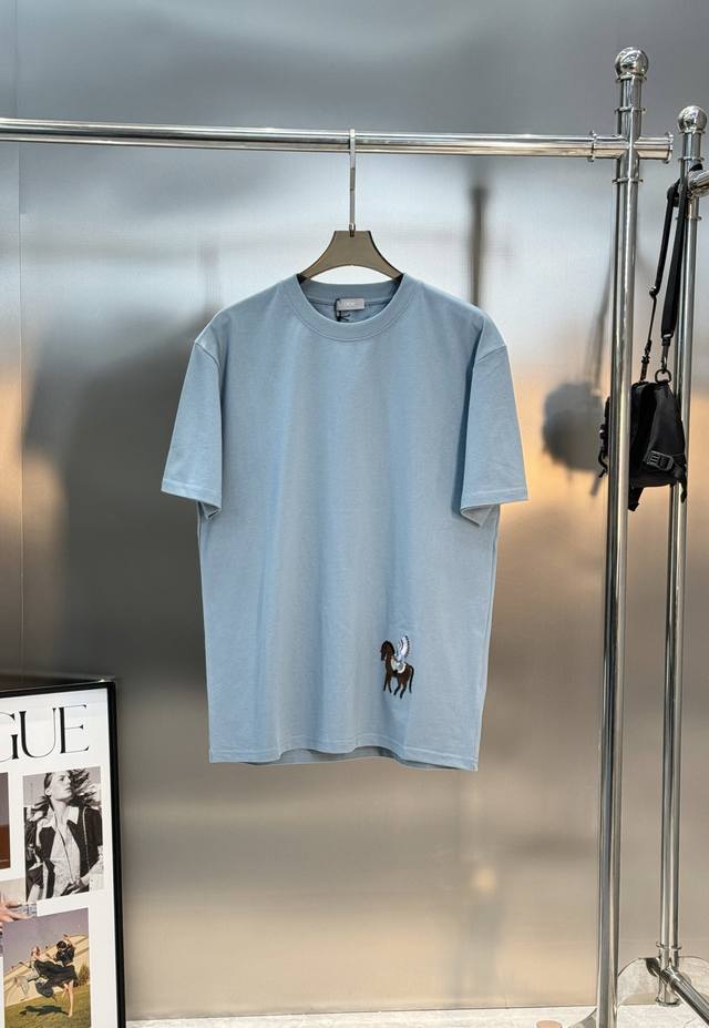 Dior 26S Early Spring Collection Short-Sleeve T-Shirt, unisex, made of bamboo co