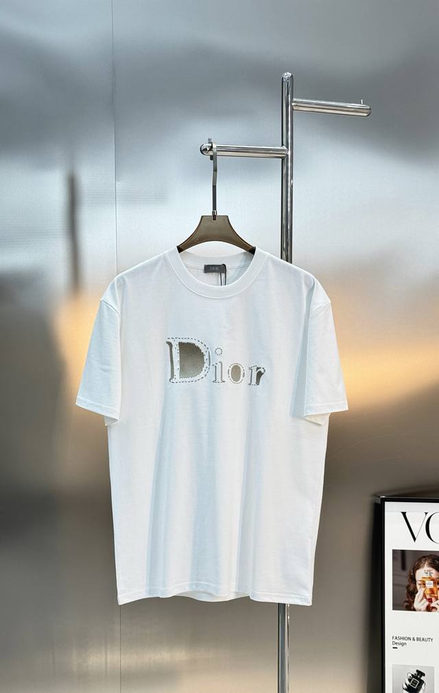 Dior 26S New Trendy T-Shirt, made of high-quality cotton, soft and breathable, s