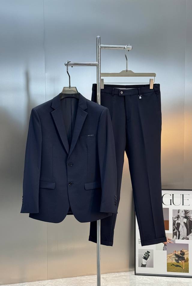 A new Prad men's business suit! A top-tier, high-end ready-to-wear handcrafted s