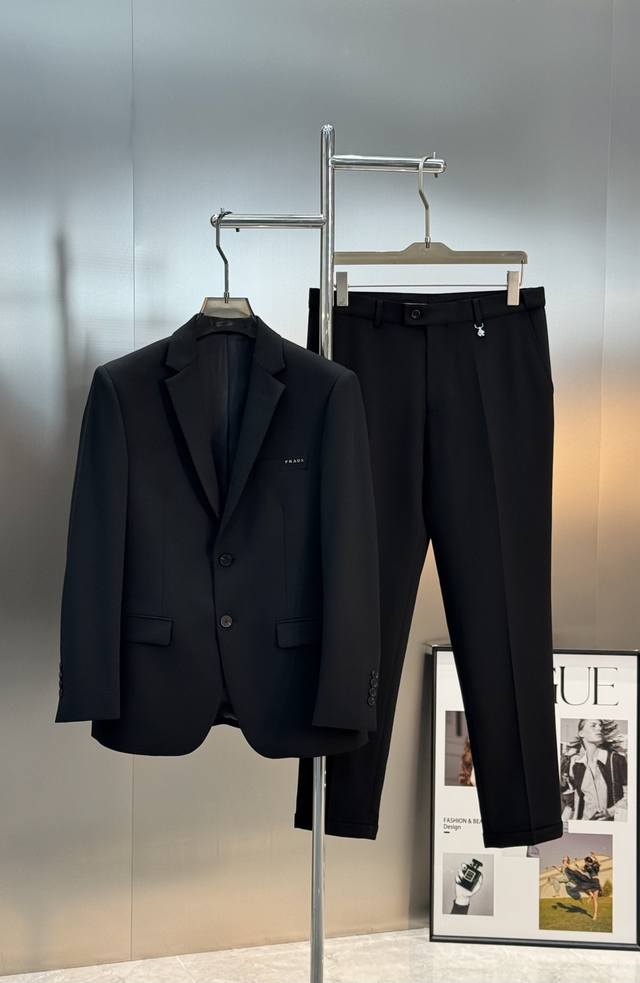 A new Prad men's business suit! A top-tier, high-end ready-to-wear handcrafted s