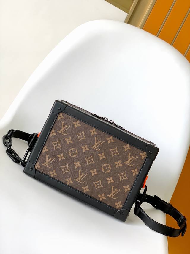 163C01 芯片 顶级原单 M55700 压花 M44478老花 M44730黑花 Soft Trunk 手袋结合 Monogram 压纹 Taurillon
