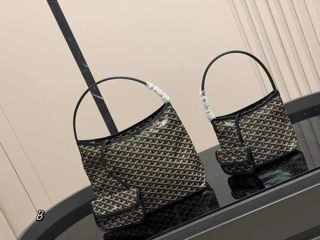Same price Size: 32*25cm 22*20cm Goya's new Hobo underarm bag Perfect 1:1 custom