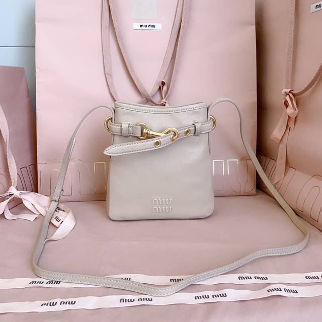 5Nr461, New Mini Lucky Bag, made of imported vintage-style soft lambskin with di