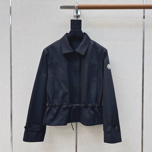 Exclusive Style ~ Mc 26Ss Early Spring Newest Short Trench Coat with Drawstring