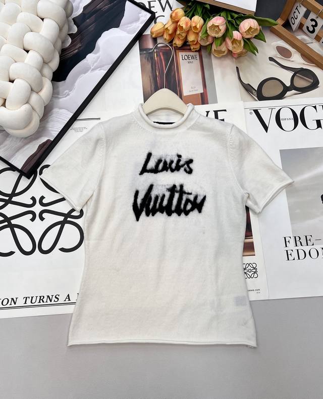 Louis Vuitton 25Fw Autumn/Winter New Arrival Fleece Monogram Jacquard Letter Sho