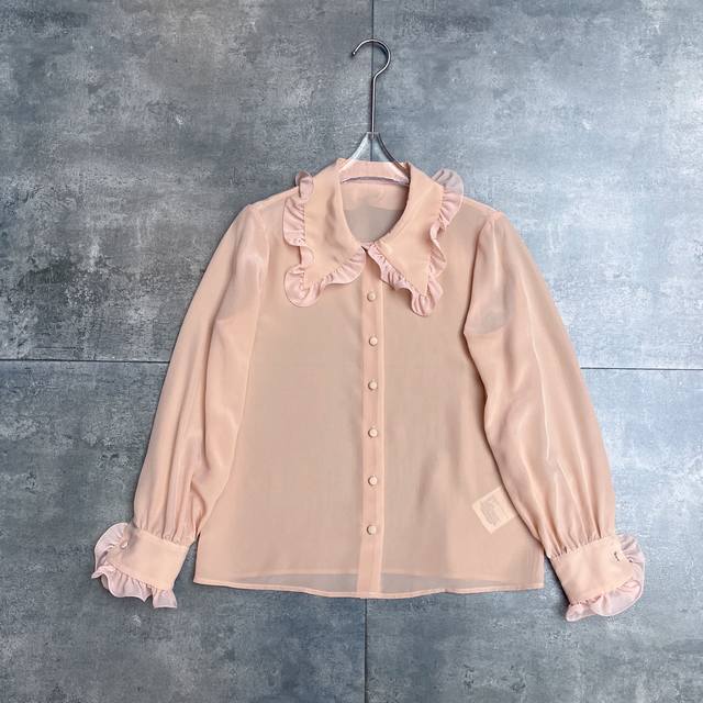 Restocked Hot Selling Silk Shirt Valent 0ڢ Runway 2026Ss Early Spring New Arriva