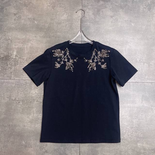 Restocked Hot-selling Mium 2026 Spring/Summer New Iris Heavy Beaded Embroidery S