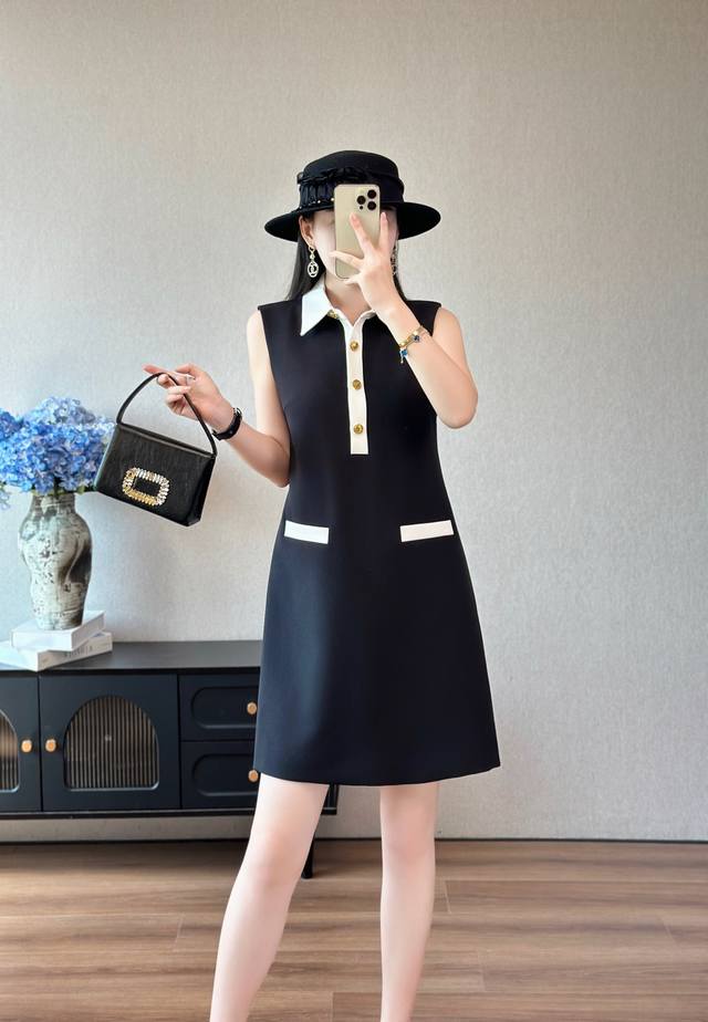 Dress New LV dress, high-quality custom-made, excellent fabric, perfect details,