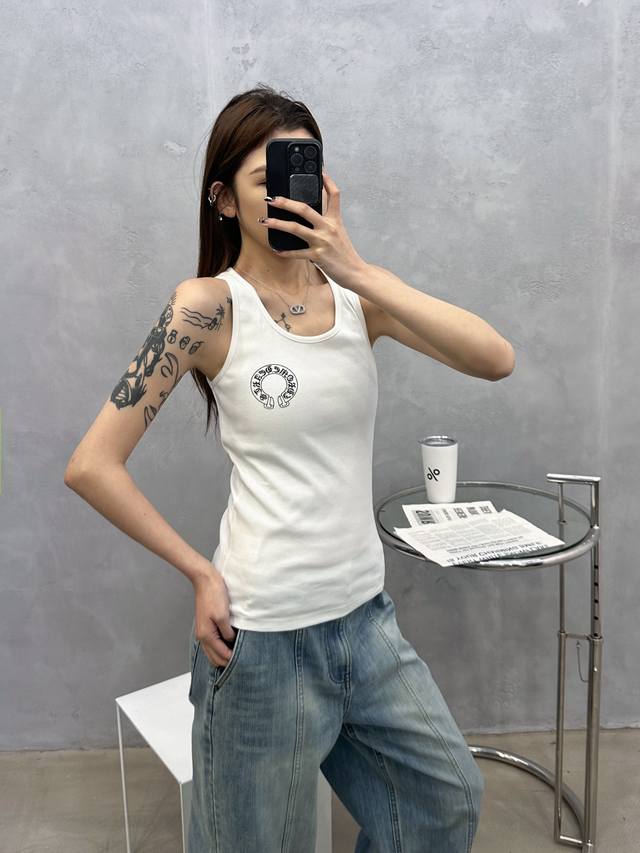 Chrome Hearts | New Casual Vest, ready-to-wear wash with 4 printed details, casu