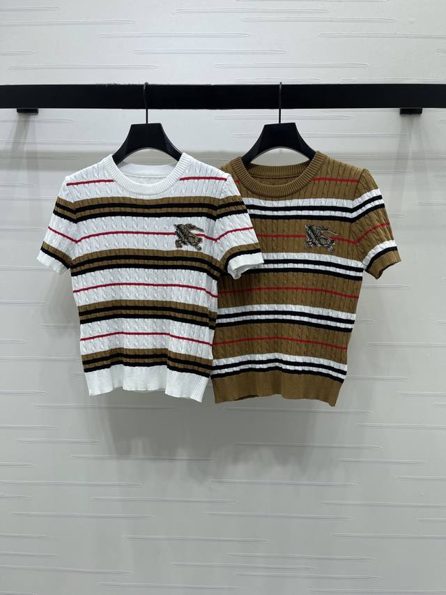 New Arrival! High-Quality Original Burberry* 2026 Spring/Summer Collection! Stri