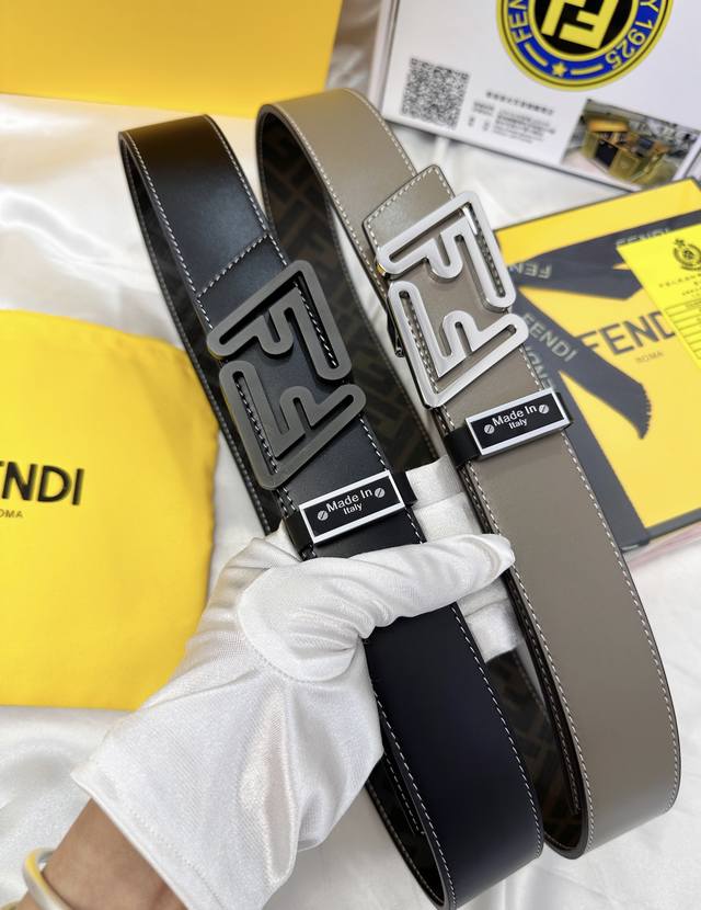 Belt: Fendi Top-Tier Replica - Belt: 100% Top-Grain Cowhide, Guaranteed Genuine