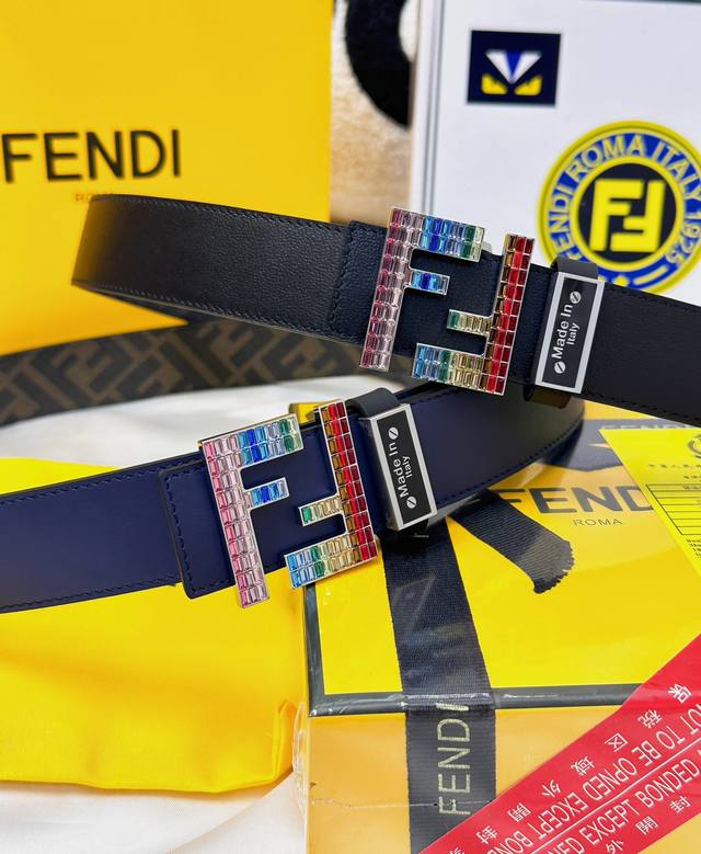 Belt: Fendi. Top-tier original replica. Belt: 100% top-grain cowhide, guaranteed