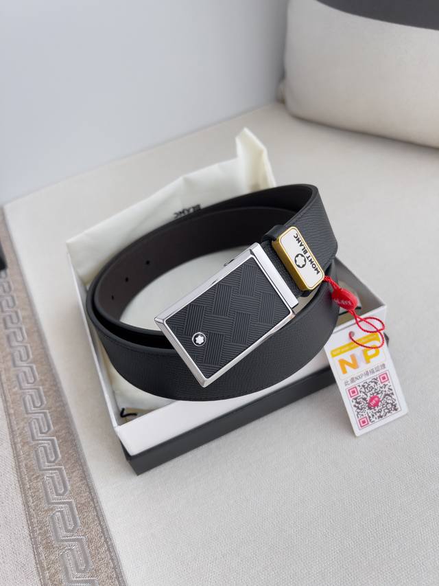 Product Name: Montblanc Original Single Belt/Leather Bag Model: Hook, New Origin
