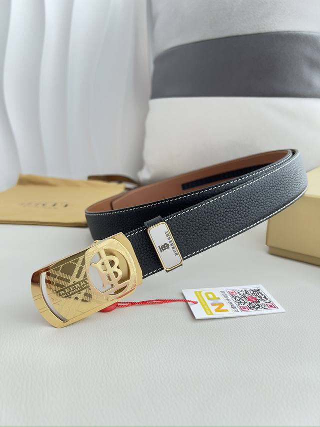 Product Name: Burberry Automatic Belt Model: Automatic buckle, pure steel automa Product Name: Burberry Automatic Belt Model: Automatic buckle, pure steel automa