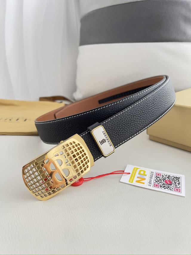 Product Name: Burberry Automatic Belt Model: Automatic buckle, pure steel automa Product Name: Burberry Automatic Belt Model: Automatic buckle, pure steel automa