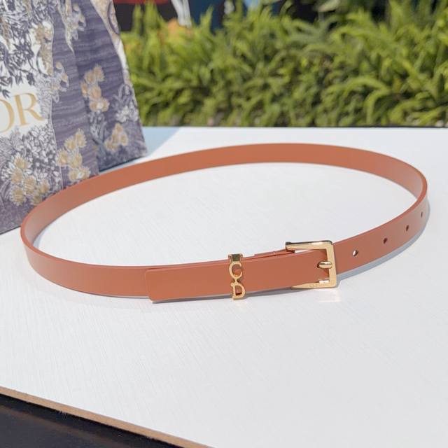 2.0cm Dior belt, top-grain cowhide, length: 75.80.85.90.95. Euro, original molde