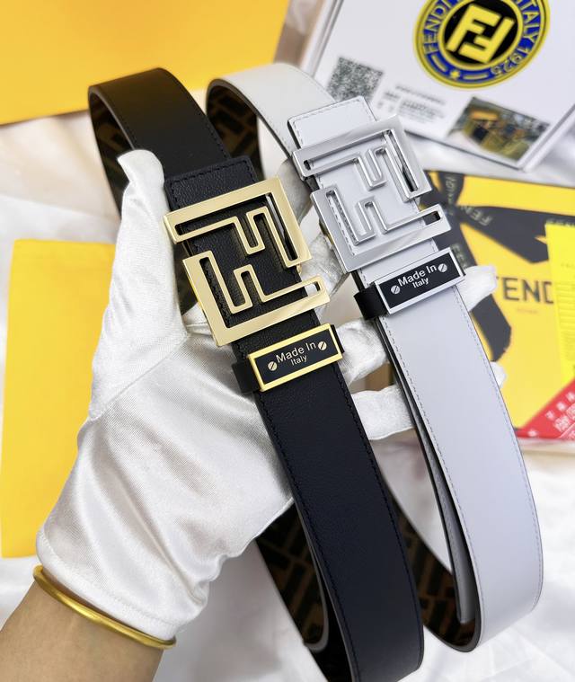 Belt: Fendi. Top-tier original replica. Belt: 100% top-grain cowhide, guaranteed