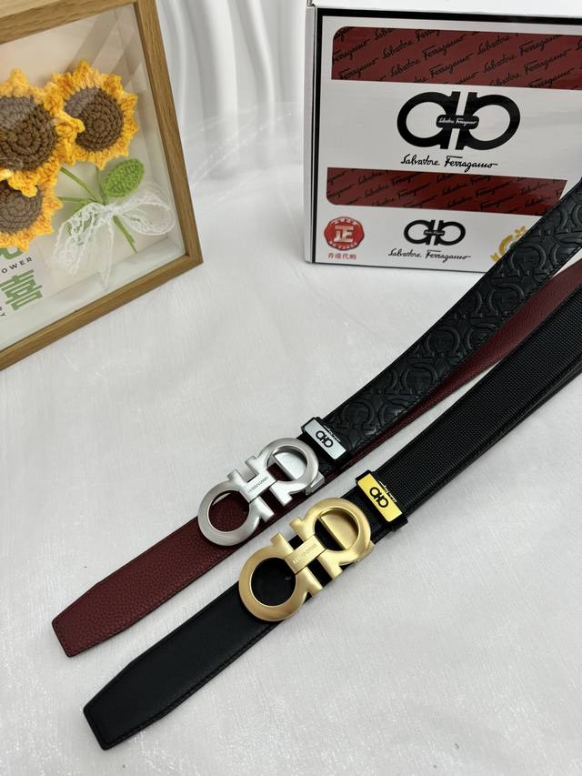 Product Name: Ferragamo Original Belt Material: 100% top-grain cowhide belt, gua