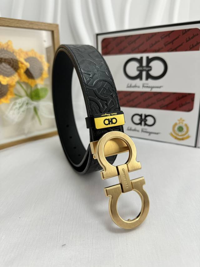 Product Name: Ferragamo Original Belt Material: 100% top-grain cowhide belt, gua