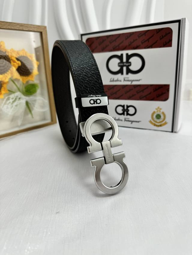 Product Name: Ferragamo Original Belt Material: 100% top-grain cowhide belt, gua