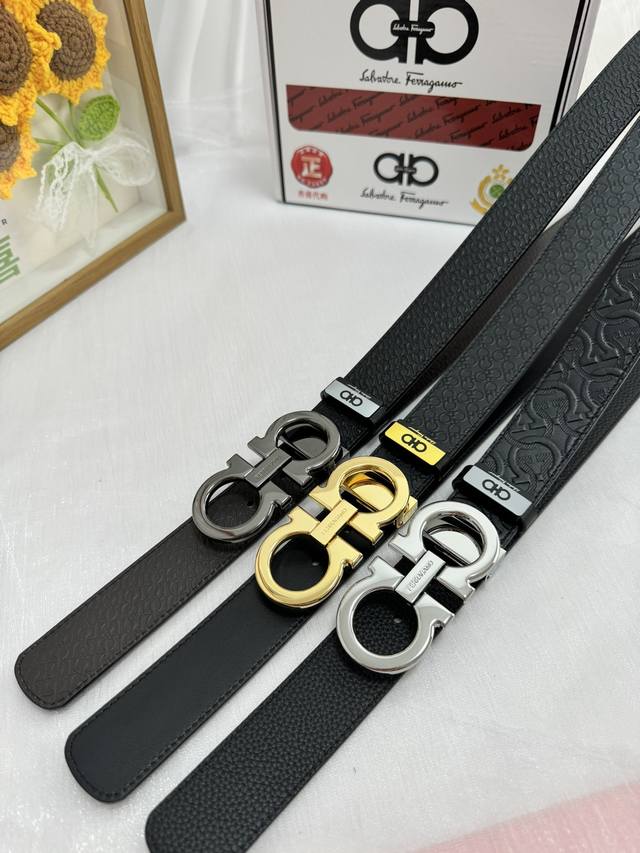 Product Name: Ferragamo Original Belt Material: 100% top-grain cowhide belt, gua