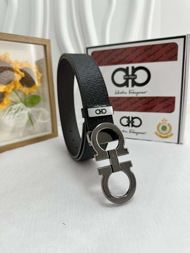 Product Name: Ferragamo Original Belt Material: 100% top-grain cowhide belt, gua