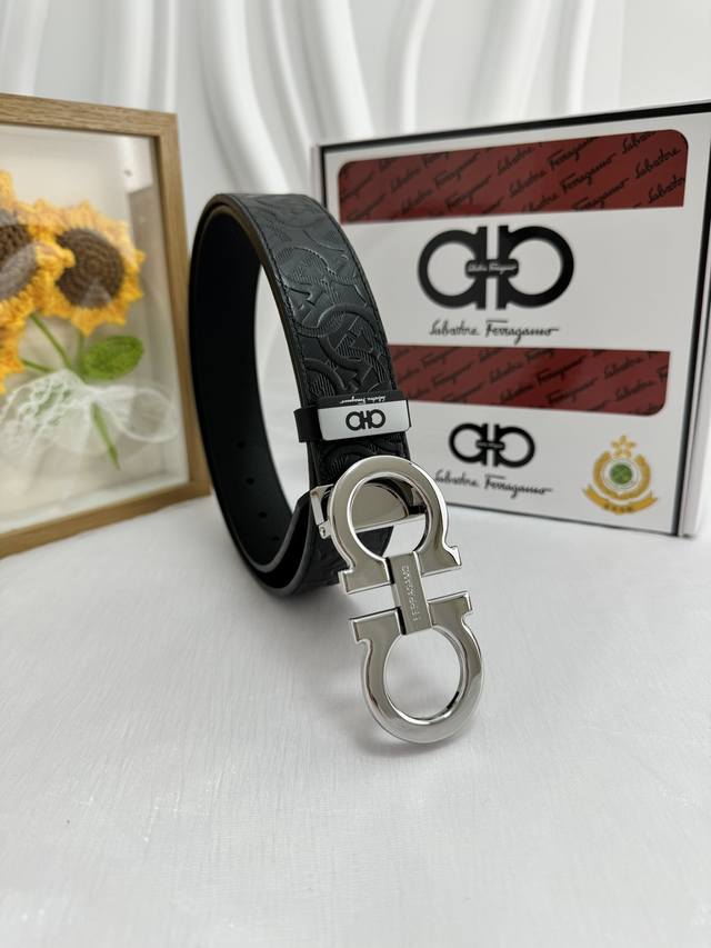 Product Name: Ferragamo Original Belt Material: 100% top-grain cowhide belt, gua