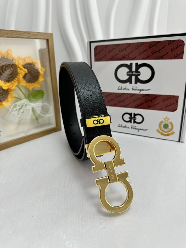 Product Name: Ferragamo Original Belt Material: 100% top-grain cowhide belt, gua