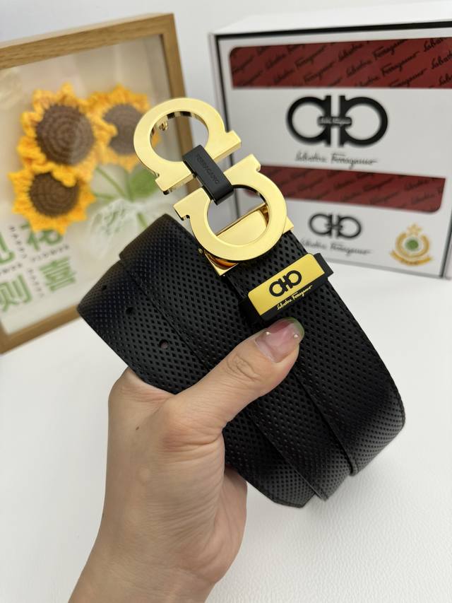 Product Name: Ferragamo Original Belt Material: 100% top-grain cowhide belt, gua