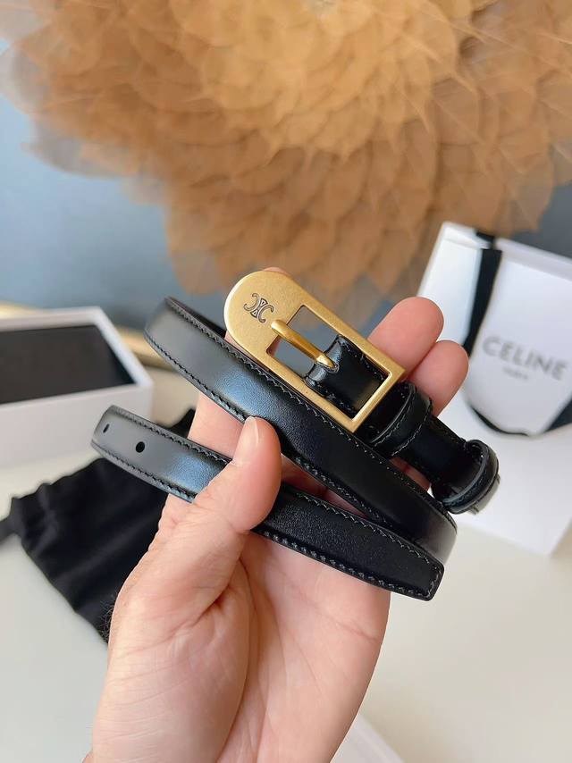 上新～塞琳意大利原厂皮料女士尺寸1.8Cm进口炉内五金并非市场It水调五金所见所得