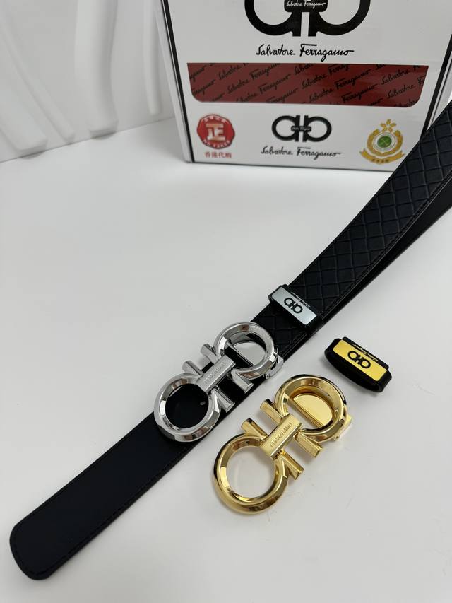 Product Name: Ferragamo Original Belt Material: 100% top-grain cowhide belt, gua