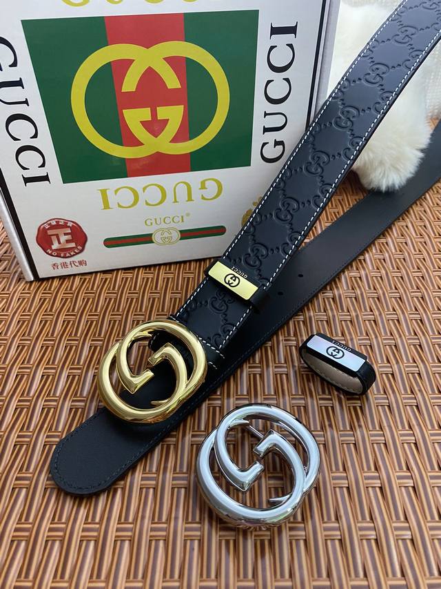 Product Name: Gucci Original Single Belt Material: 100% top-grain cowhide belt,